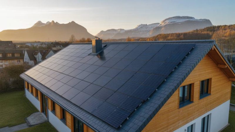 Panneaux solaires sur façade nord : rentabilité réelle, contraintes techniques et cas où cela peut valoir le coup