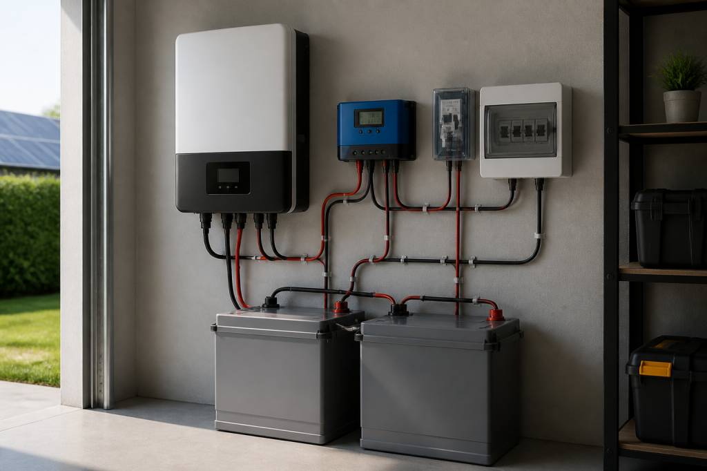 Schéma branchement panneau solaire batterie : guide complet pour installer et connecter votre système solaire