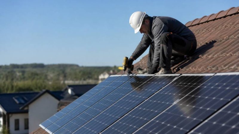 Coût installation panneaux photovoltaïques : prix, facteurs et économies possibles