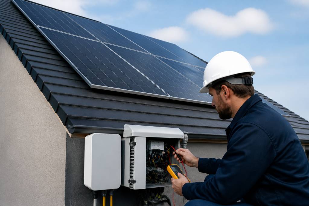 Attestation de conformité nf en 50549-1 pour une installation solaire conforme