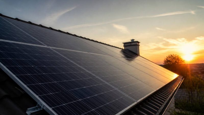 Comment faire de l’électricité avec des panneaux solaires