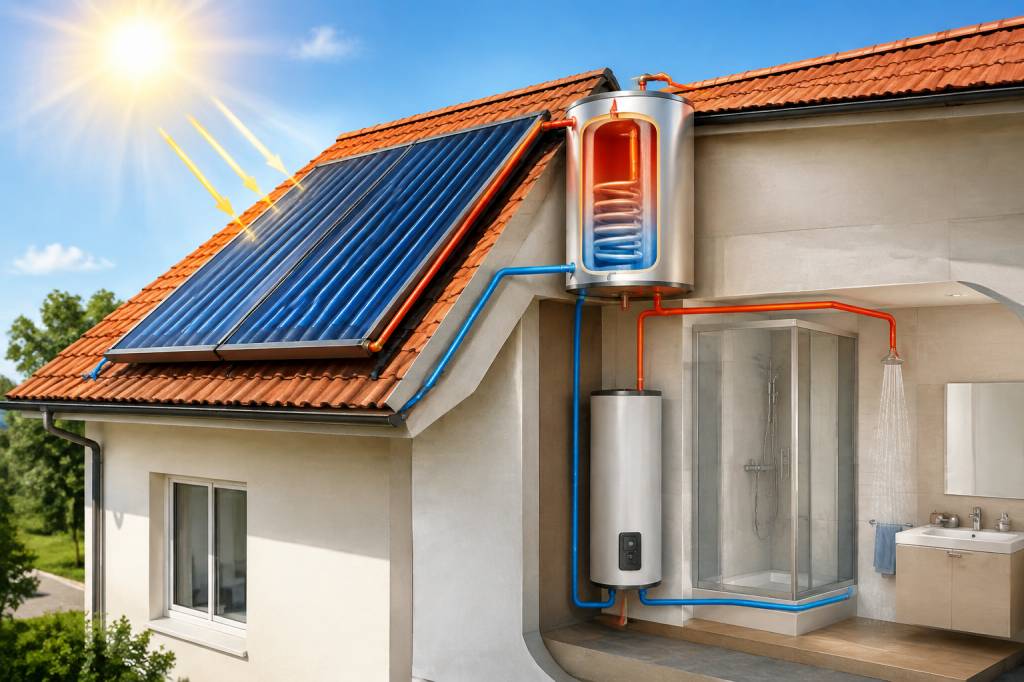 Chauffe-eau solaire schéma : comprendre le fonctionnement et l’installation du système