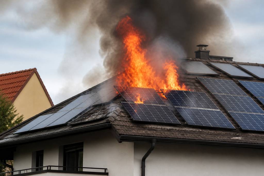 Incendie panneaux solaires toiture : causes, risques et solutions de prévention