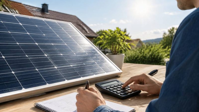 Comment calculer la production d’un panneau solaire ?