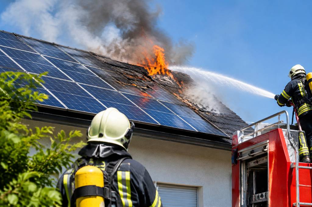 Panneau solaire, incendie et pompier : consignes de sécurité et intervention des secours